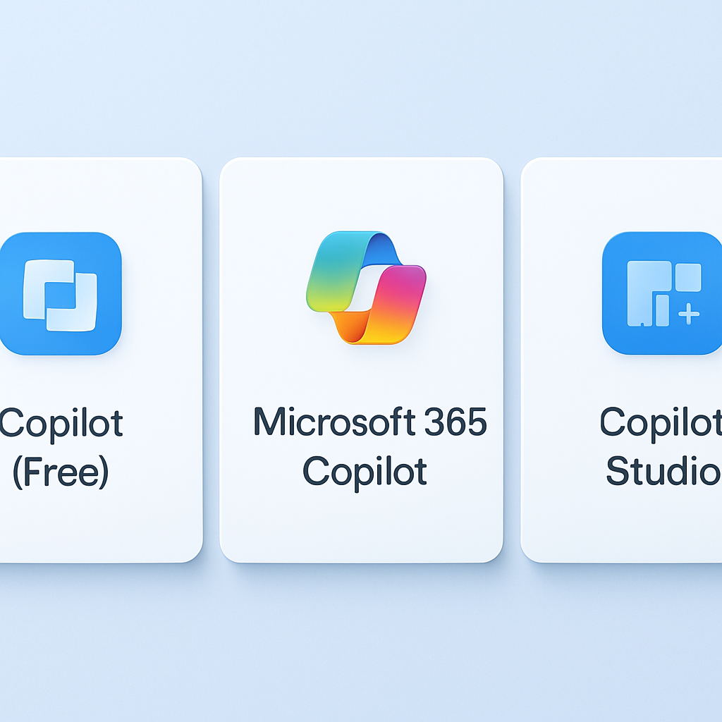 Microsoft Copilot Variants Comparison